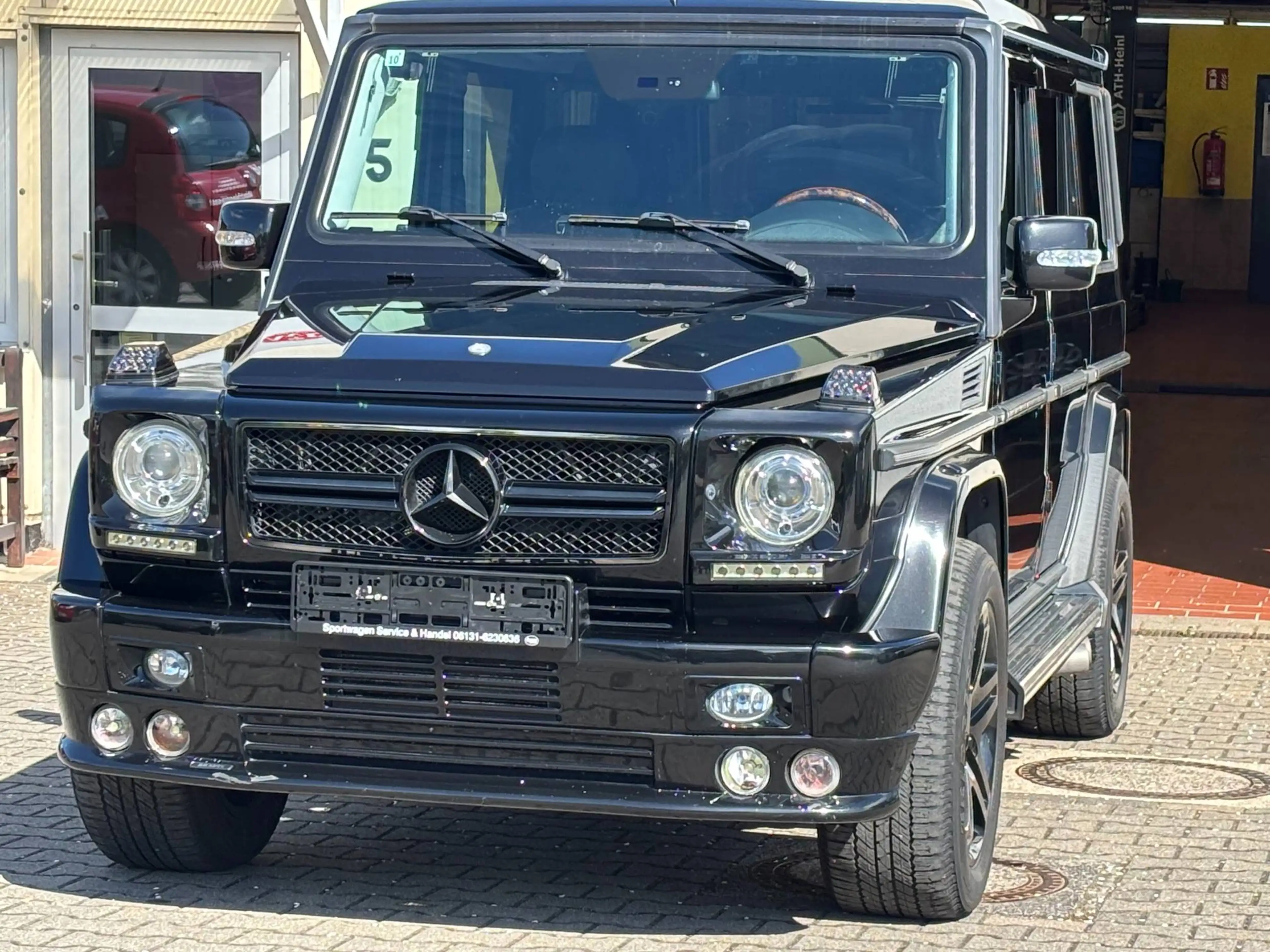Mercedes-Benz G 500 G V8 Lang/Brabus Optik/Leder/Schiebed/AHK 3,5t/MwSt — photo 14