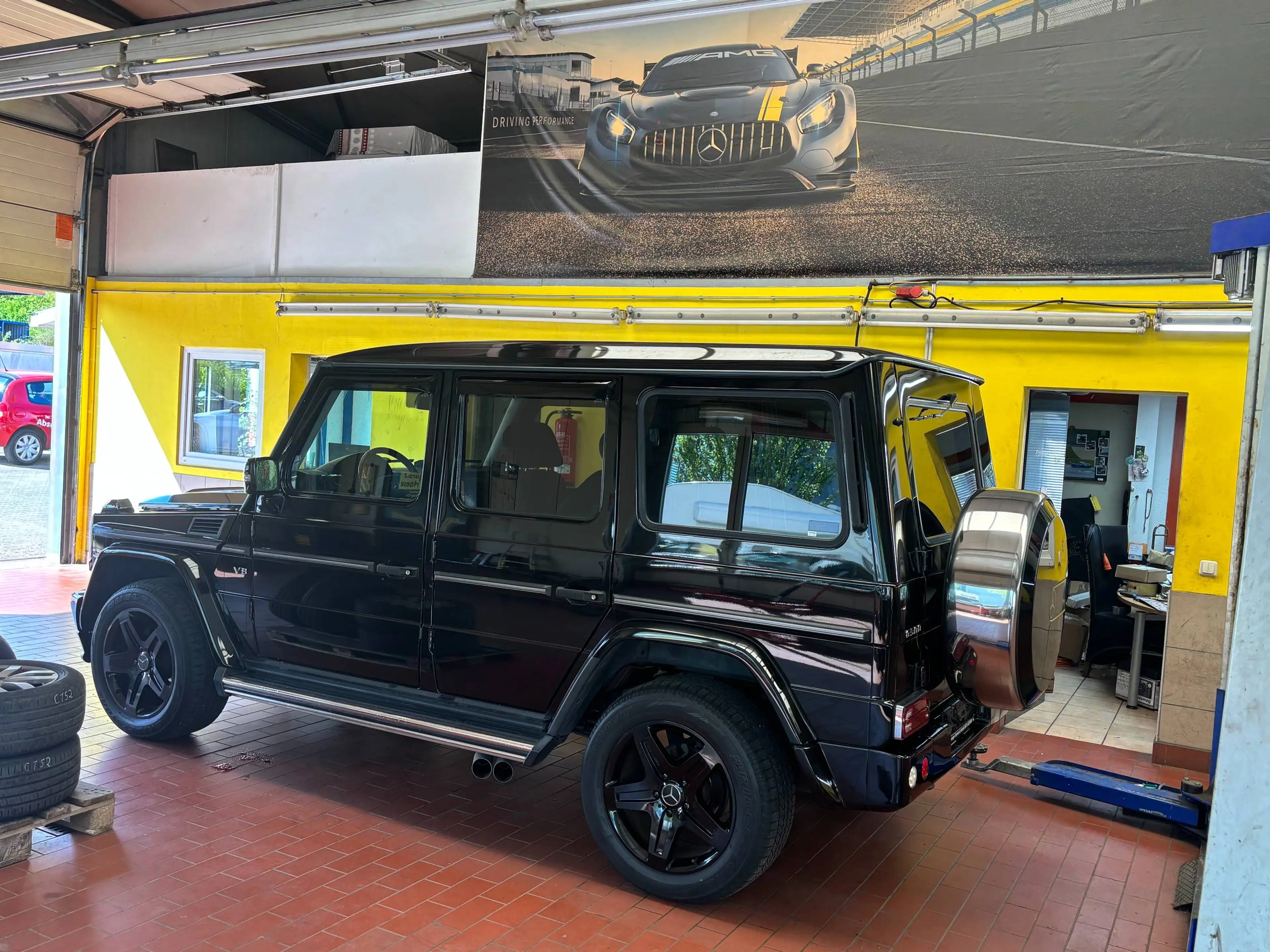 Mercedes-Benz G 500 G V8 Lang/Brabus Optik/Leder/Schiebed/AHK 3,5t/MwSt — photo 6