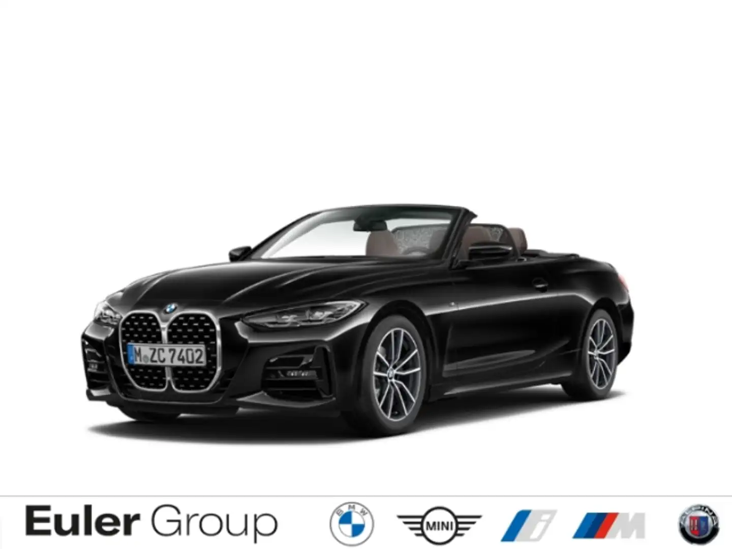 BMW 420 i Cabrio Sportpaket Navi Leder Digitales Cockpit M Schwarz - 1