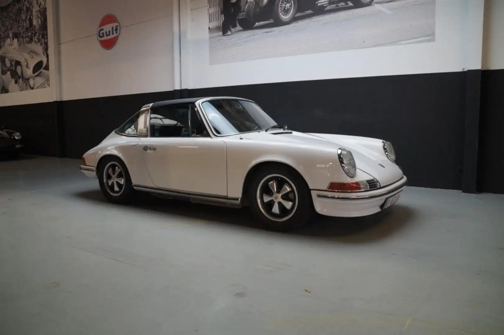 Porsche 911 Targa Restomod Rally Prepared (1972) Blanc - 1