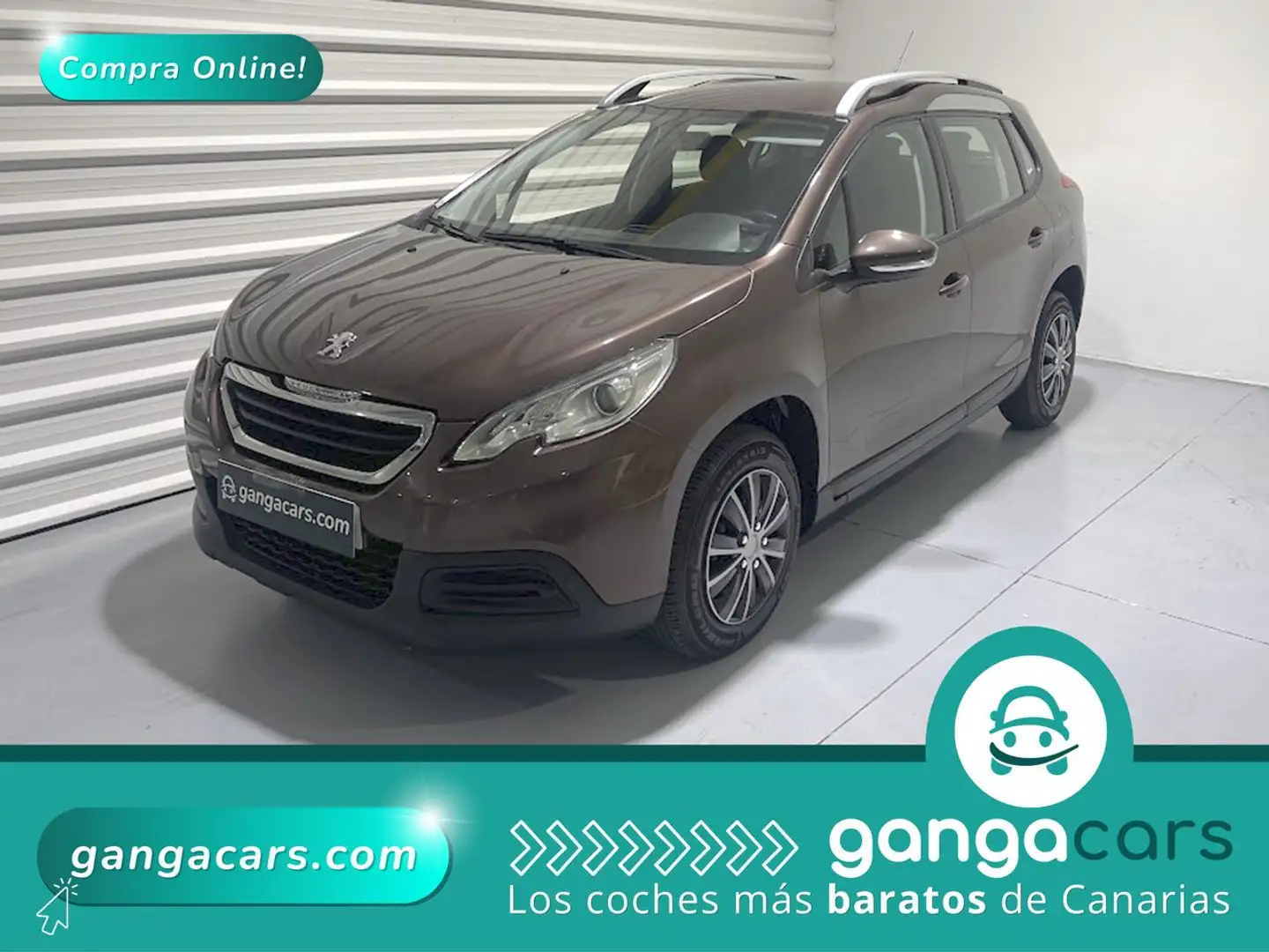 Peugeot 2008 Active 1.2 VTi 82 Marrón - 1