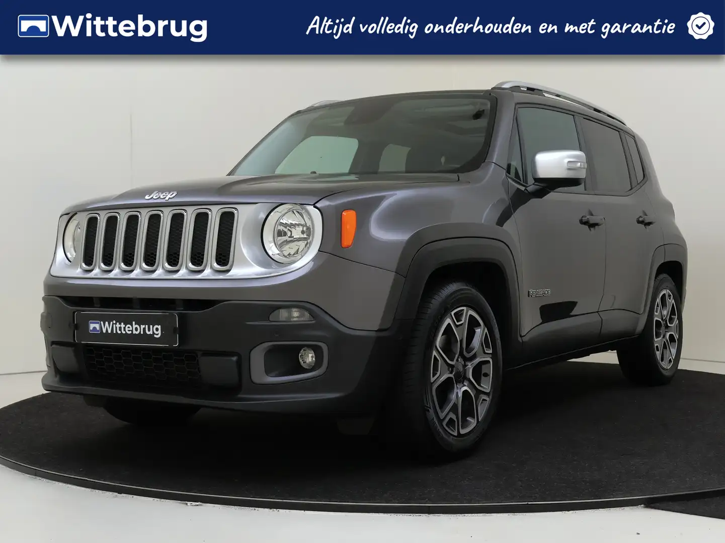 Jeep Renegade 1.4 MultiAir 140PK Limited | Automaat | Navigatie Grijs - 1
