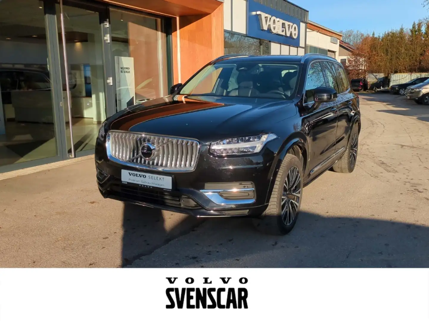 Volvo XC90 Core Recharge Plug-In Hybrid AWD 7-Sitzer StandHZG Schwarz - 1
