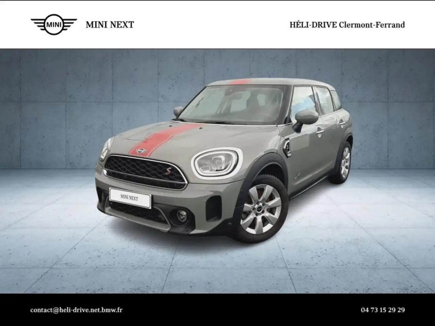 MINI Countryman C Cooper S 178ch Essential ALL4 BVA8 Gris - 1