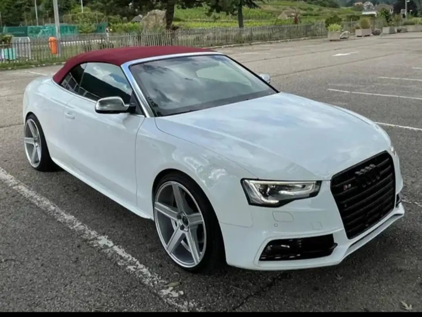 Audi S5 S5 Cabriolet V6 3.0 TFSI 333 Quattro S tronic 7 Weiß - 1