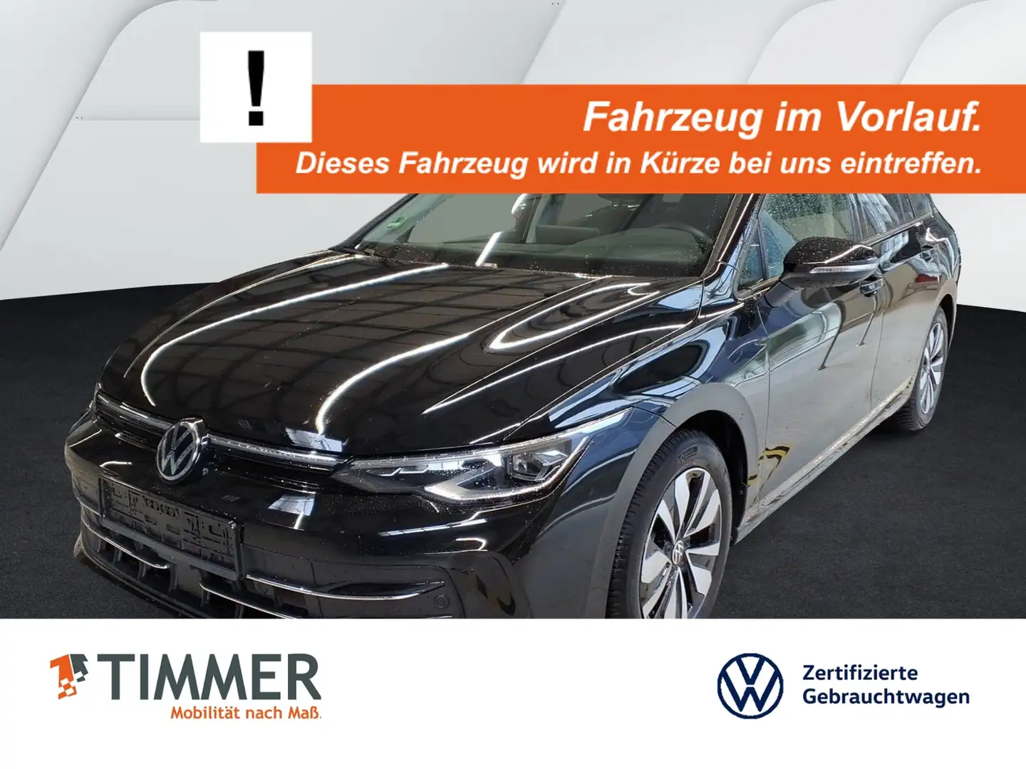 Volkswagen Golf Variant VIII Variant 2.0 TDI DSG GOAL +AHK +360° +IQ.LIGH Schwarz - 1