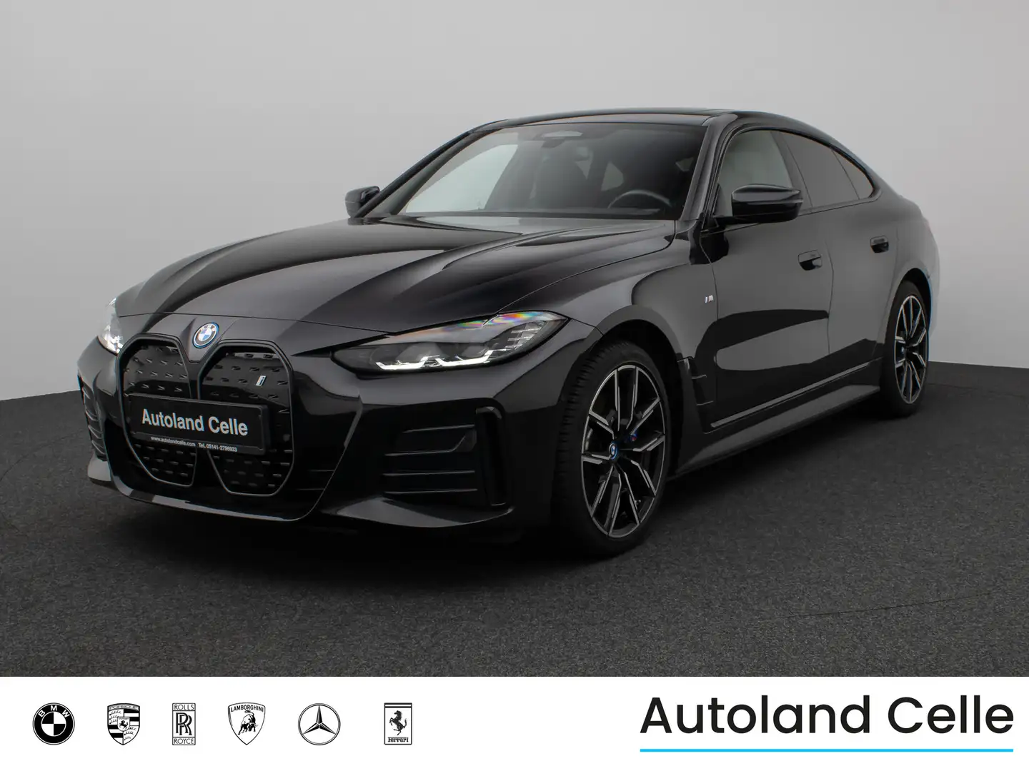 BMW i4 eD40 Gran Coupé M Sport Glasdach Kamera HiFi Czarny - 1