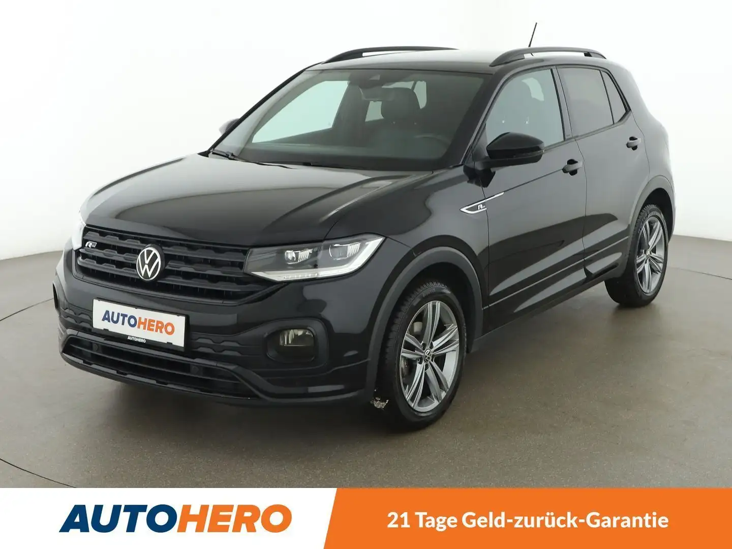 Volkswagen T-Cross 1.0 TSI Life R-Line *LED*TEMPO*PDC*KLIMA* Schwarz - 1