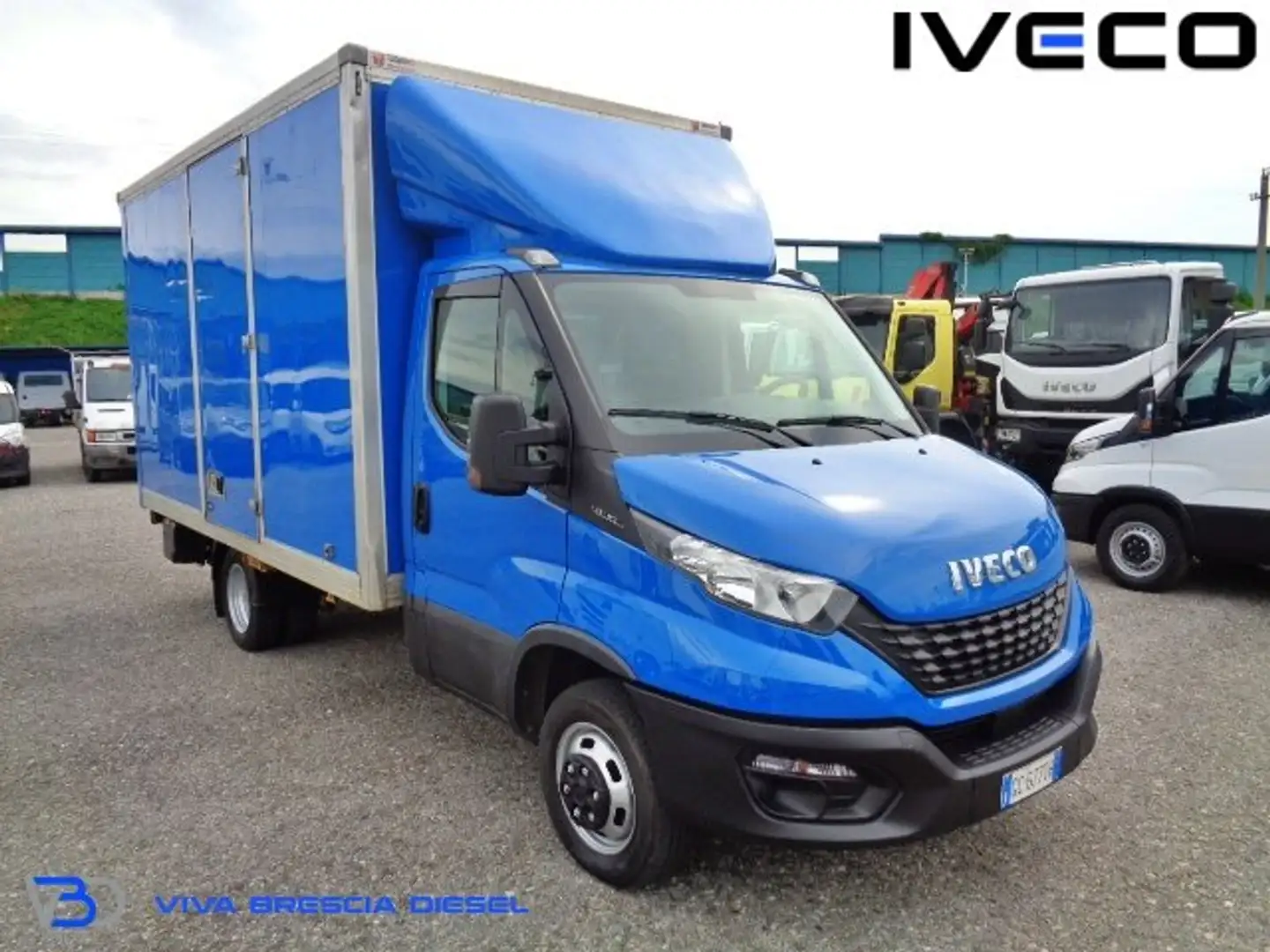 Iveco Daily 35C16 BOX con SPONDA Blu/Azzurro - 1