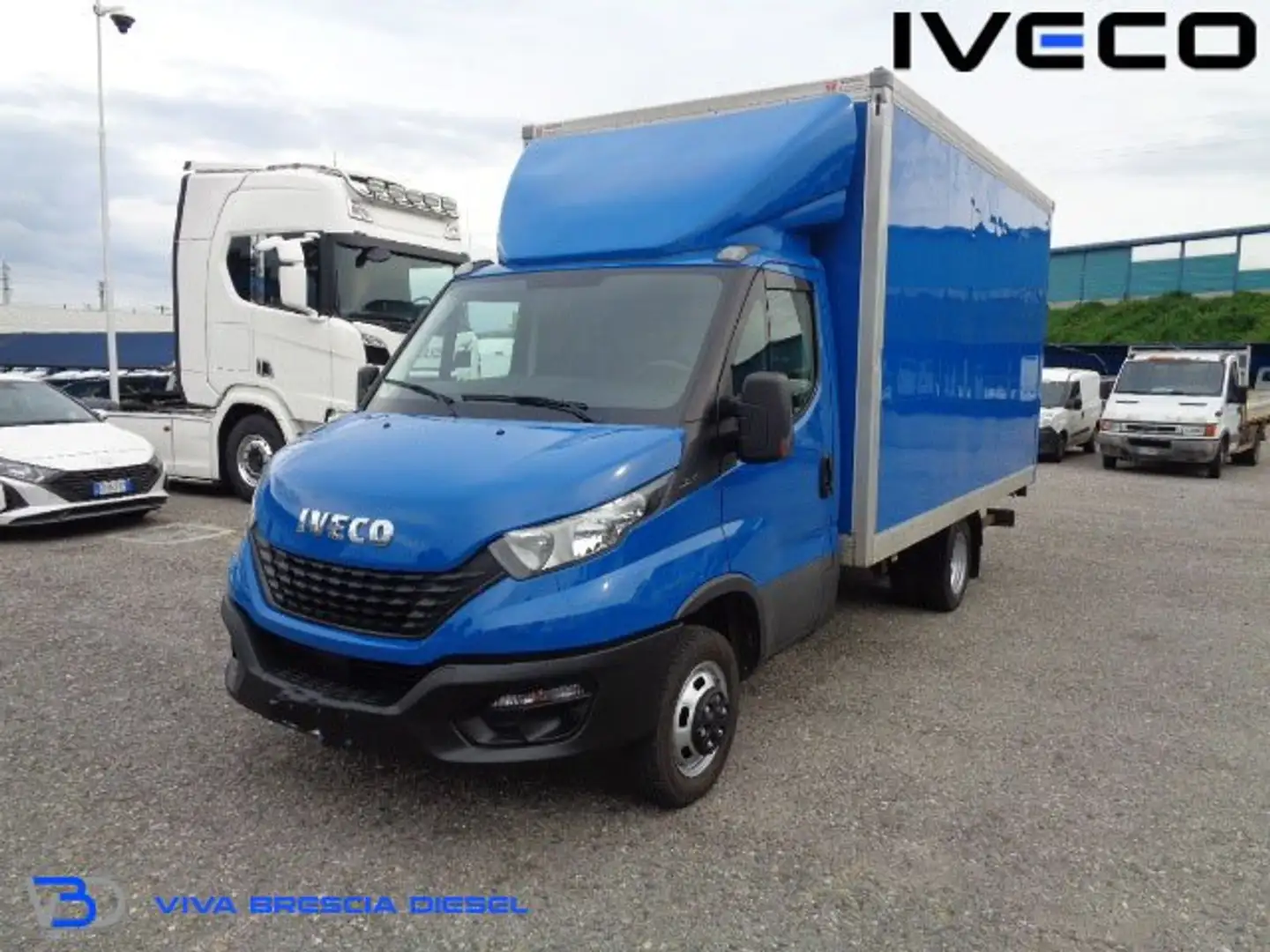 Iveco Daily 35C16 BOX con SPONDA Blu/Azzurro - 1