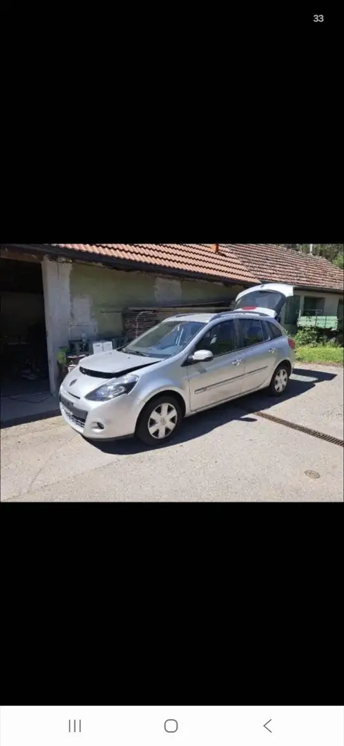 Renault Clio Silber - 1