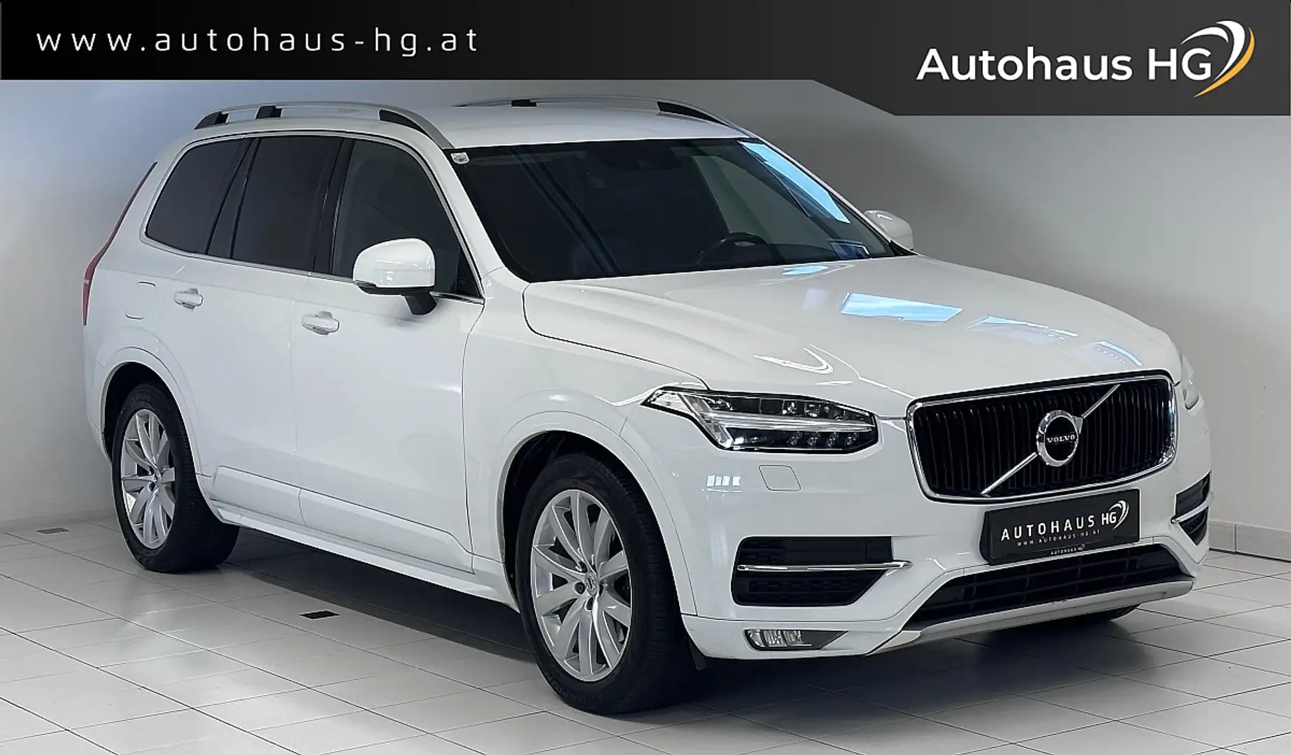 Volvo XC90 D5 AWD Momentum*AHK*ACC*MEMORY* Weiß - 1