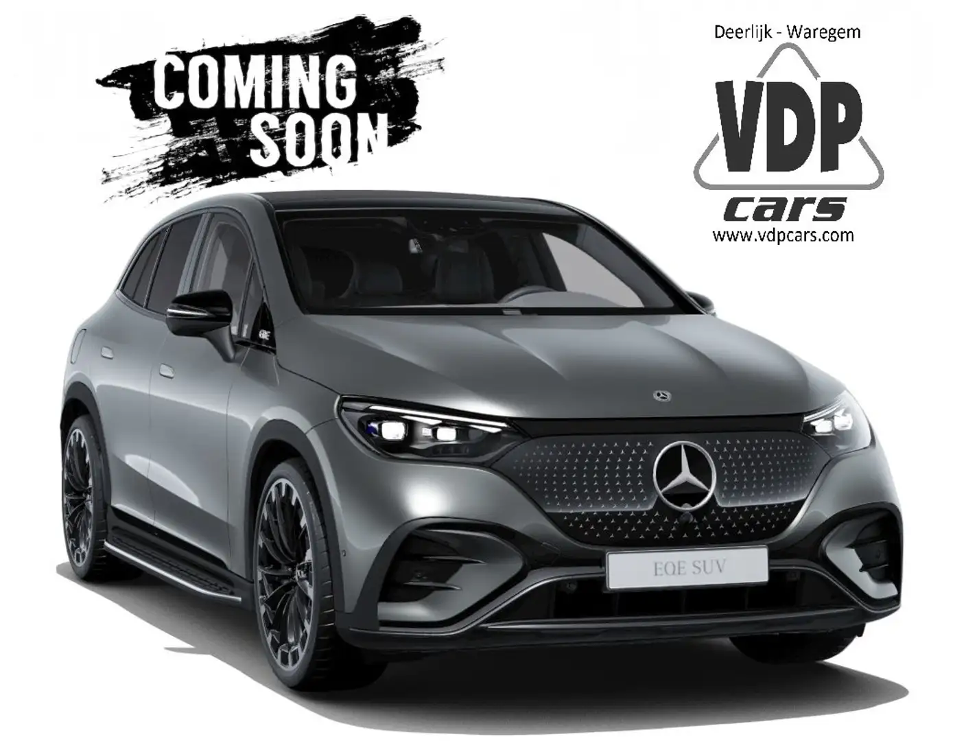 Mercedes-Benz EQE SUV 500 AMG 22'' HYPERSCREEN ACHTERAS10° PANO AIRM Gris - 2