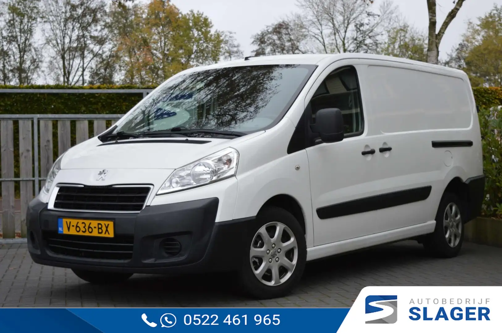 Peugeot Expert 2.0 HDI L2H1 3-zits / 2x schuifdeur Wit - 1