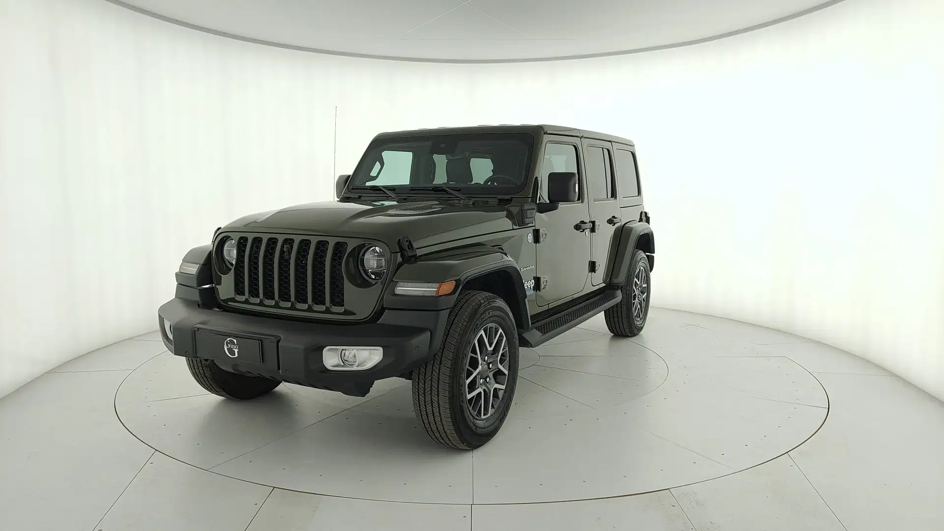 Jeep Wrangler Unlimited 2.0 atx phev Sahara 4xe auto Verde - 1