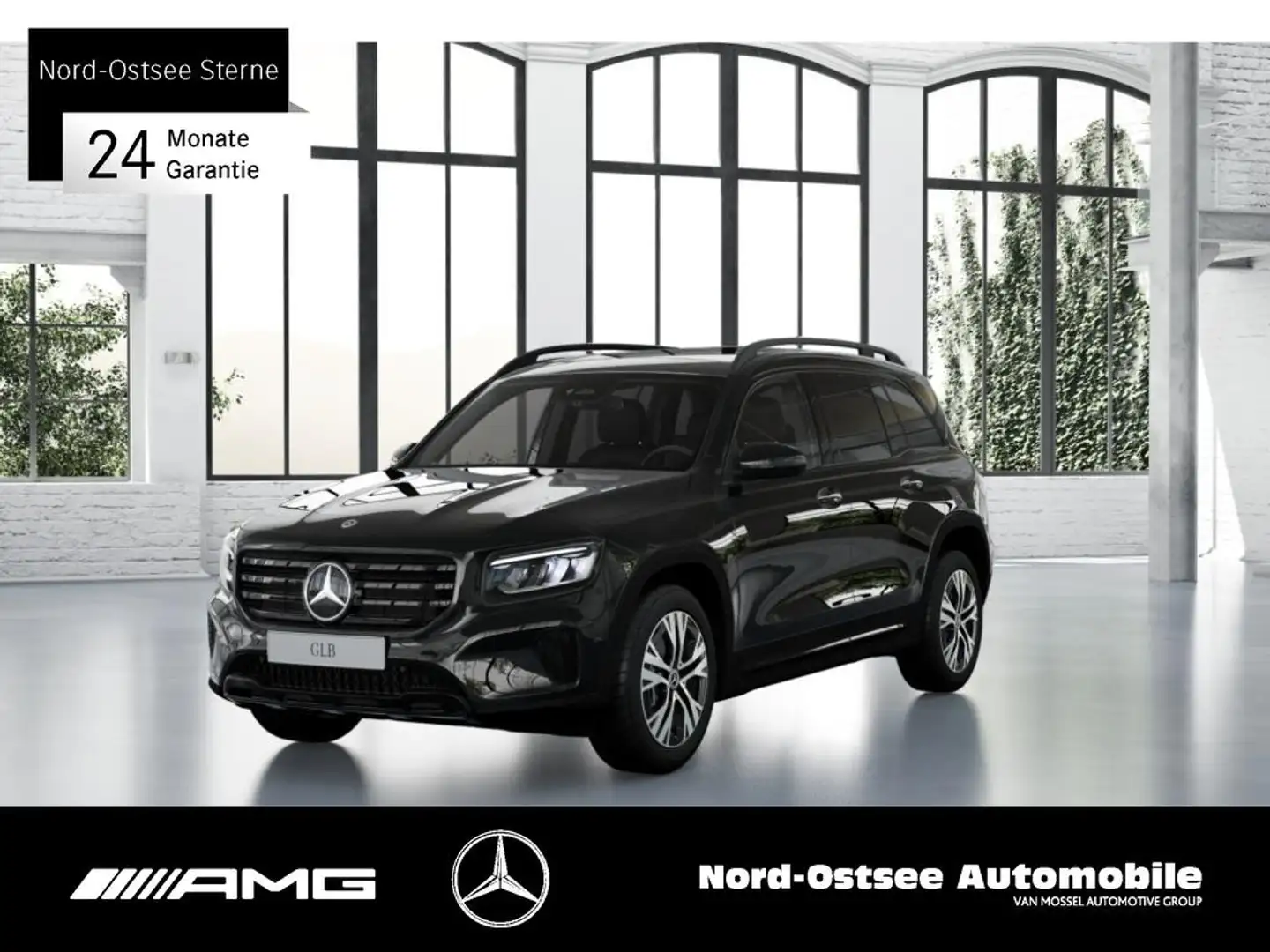 Mercedes-Benz GLB 200 d PROGRESSIVE PANO MBUX TOTWINKEL LED Noir - 1