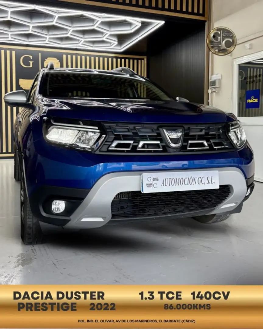 Dacia Duster TCE GPF Prestige 4x2 96kW Azul - 1