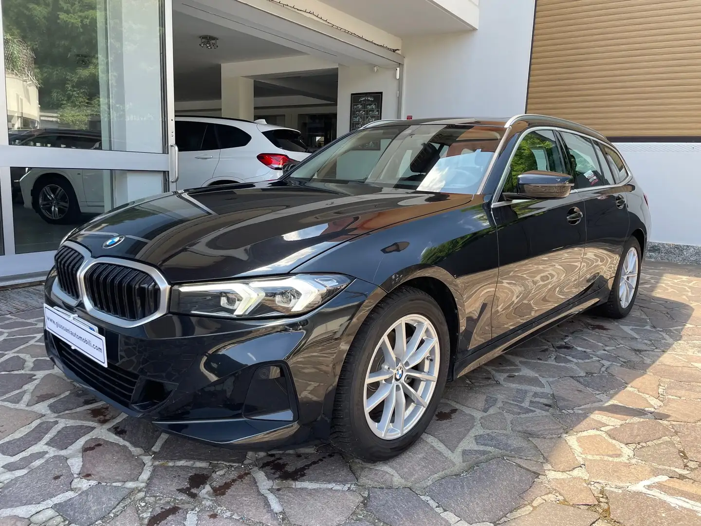 BMW 318 d Touring mhev 48V auto Business Advantage Nero - 1