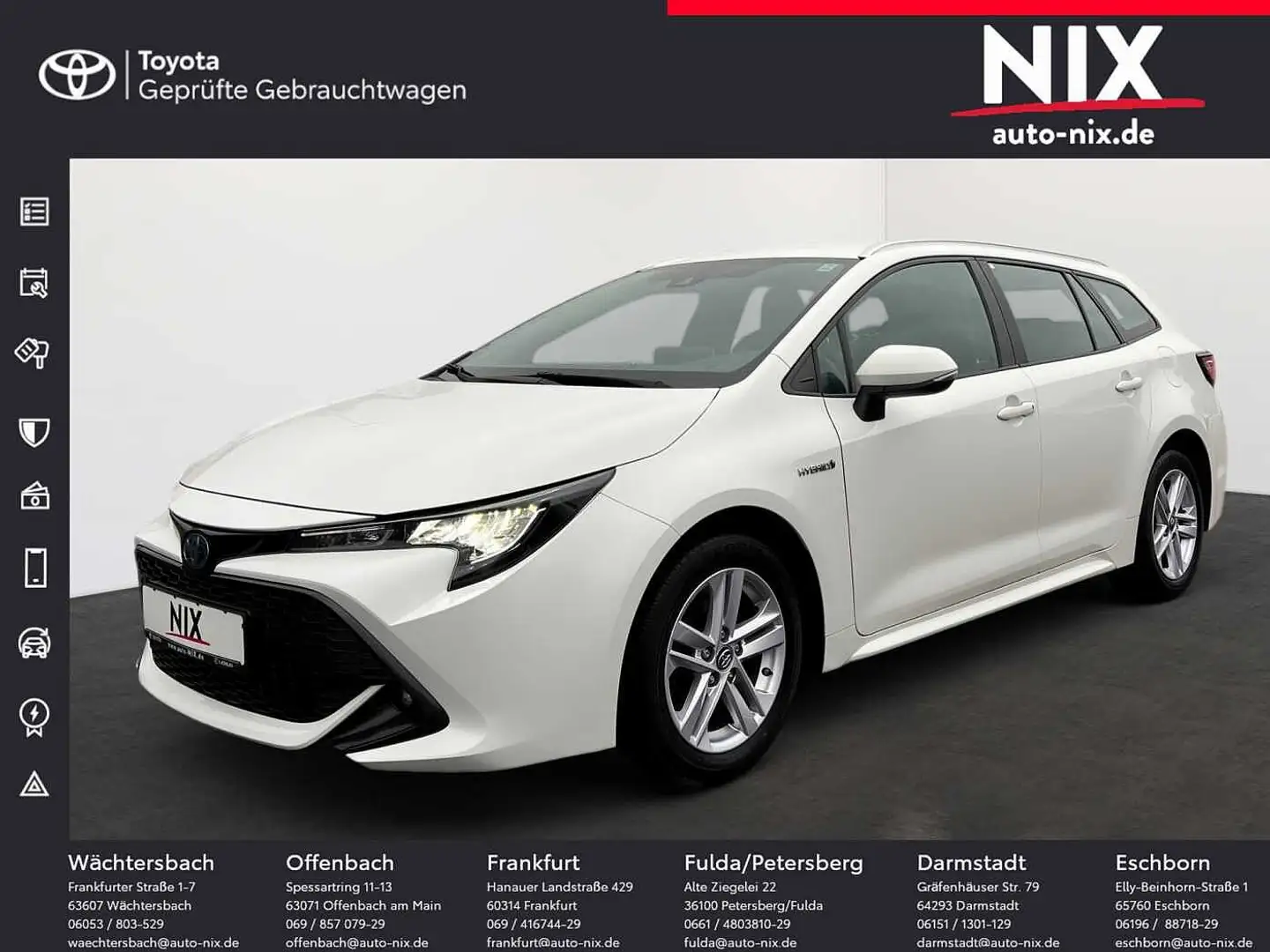 Toyota Corolla Touring Sports 2.0 Hybrid Business Edition Blanc - 1