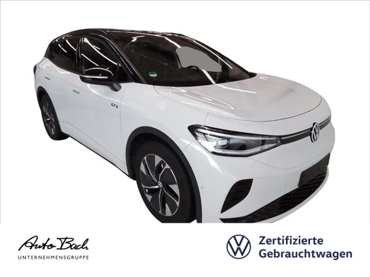 Volkswagen ID.4 GTX, AHK, Panoramadach, LED-Matrix, Navi, S Weiß - 1