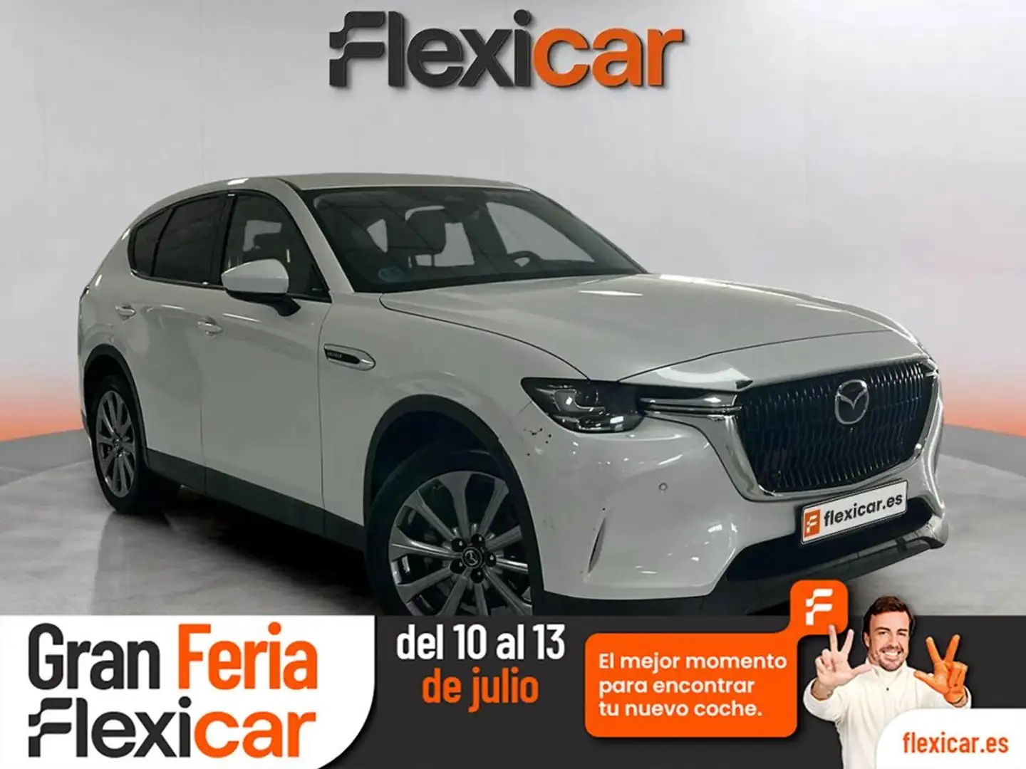 Mazda CX-60 e-Skyactiv PHEV AWD Exclusive-Line Blanco - 1