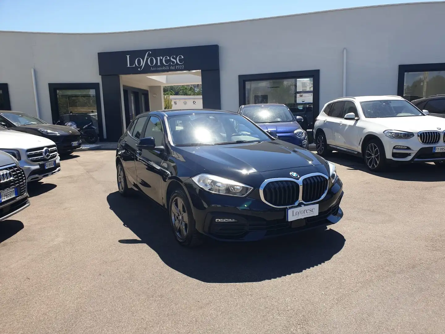 BMW 116 116d Business Advantage auto Nero - 2