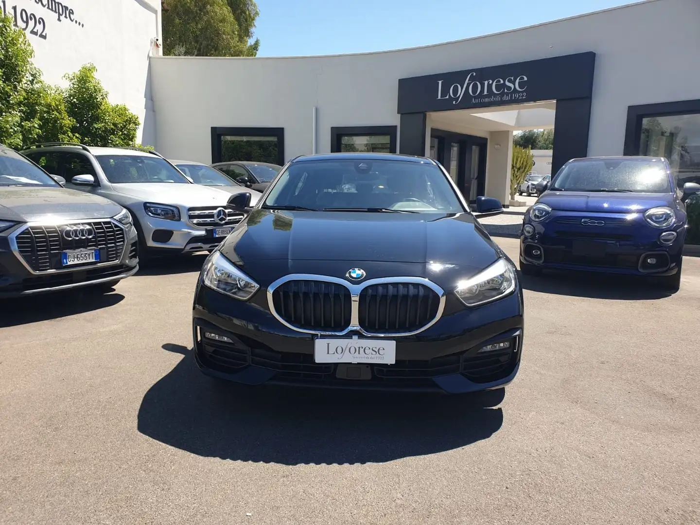BMW 116 116d Business Advantage auto Nero - 1