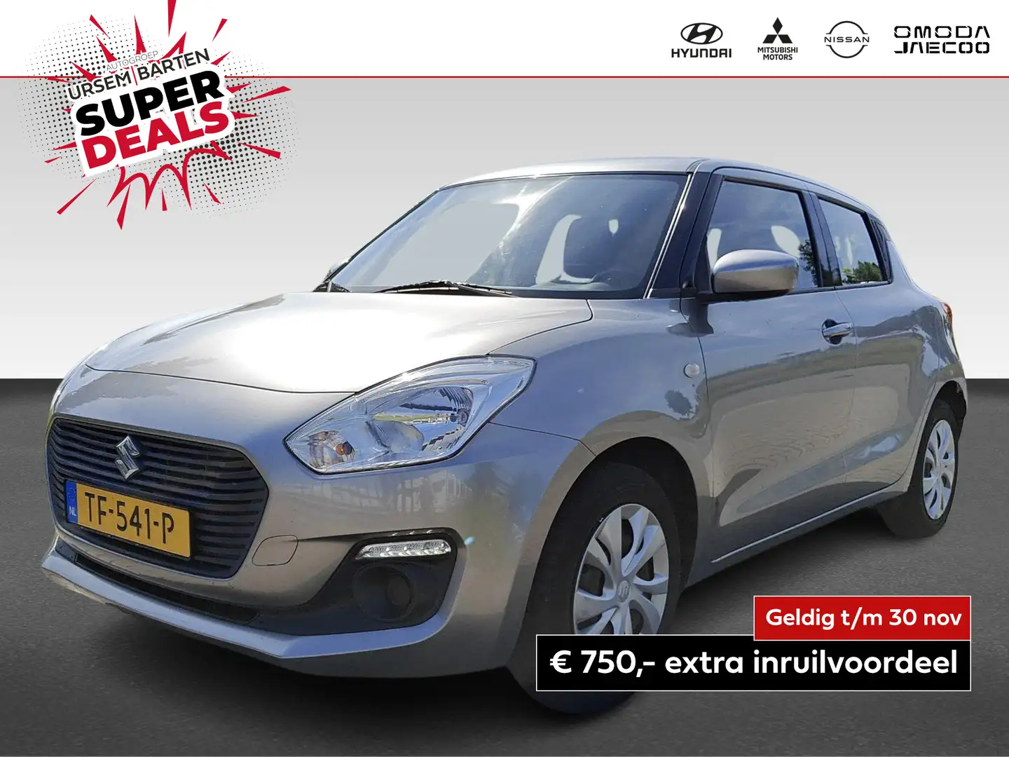 Suzuki Swift 1.2 Comfort Grijs - 1