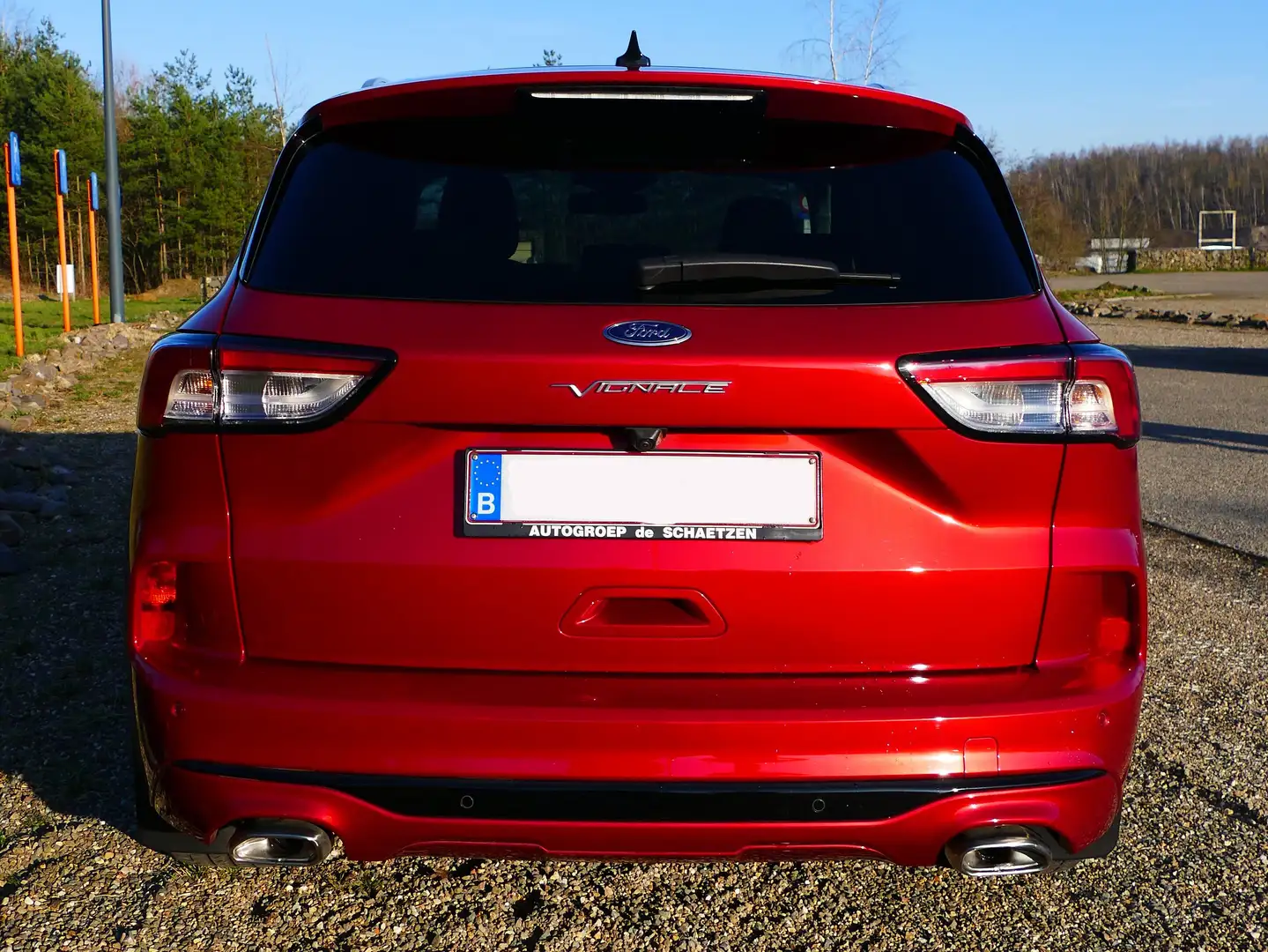 Ford Kuga Kuga 2.5 Duratec PHEV VIGNALE Rouge - 2