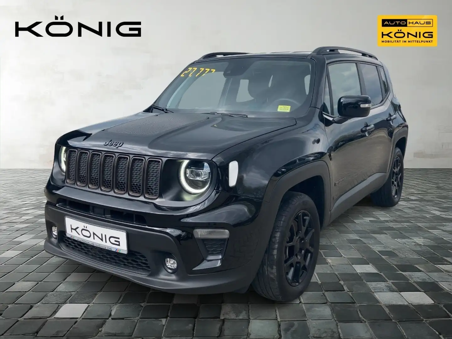 Jeep Renegade Upland Automatik Allrad *Klima*Carplay Schwarz - 1