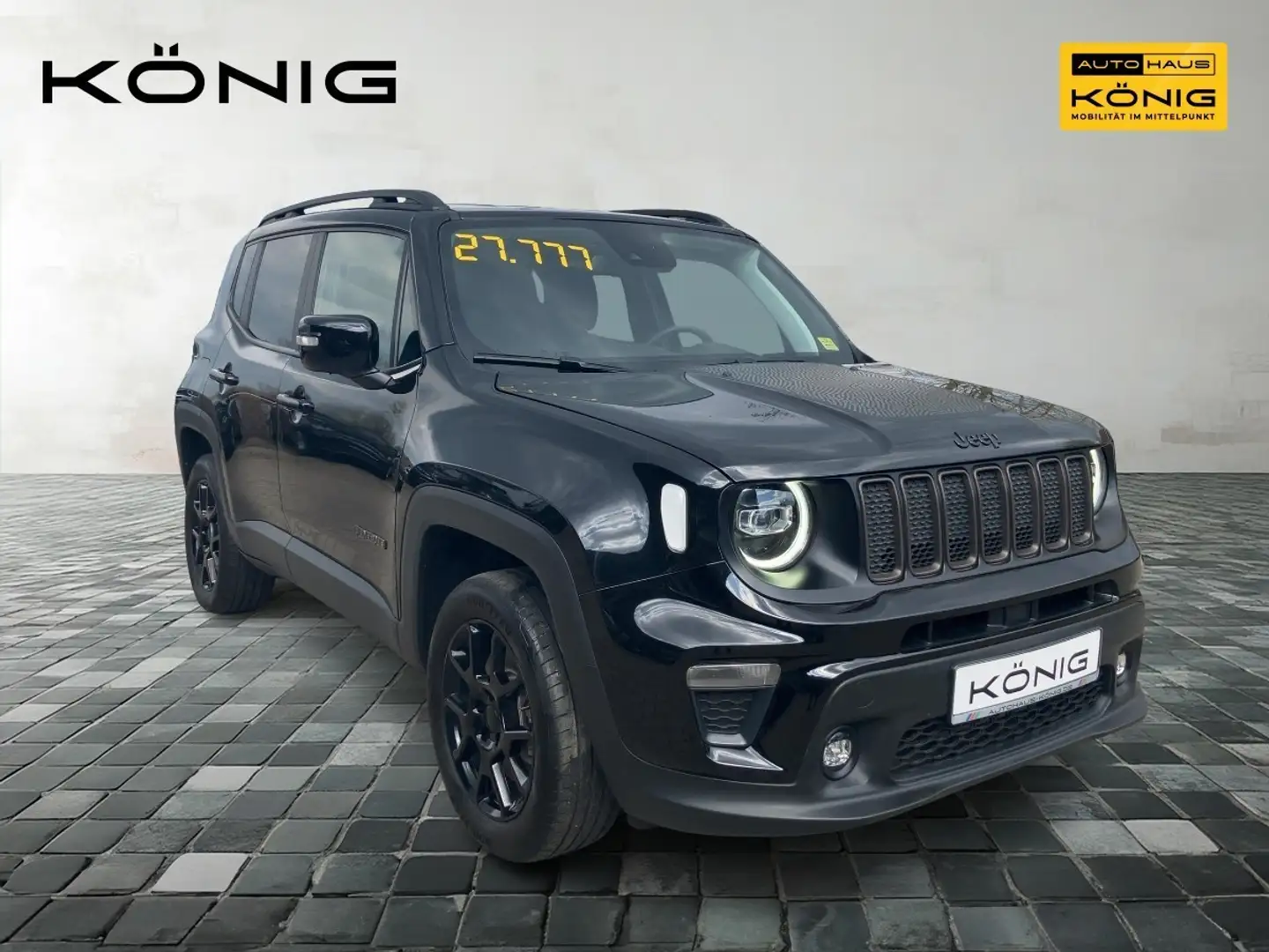 Jeep Renegade Upland Automatik Allrad *Klima*Carplay Schwarz - 2