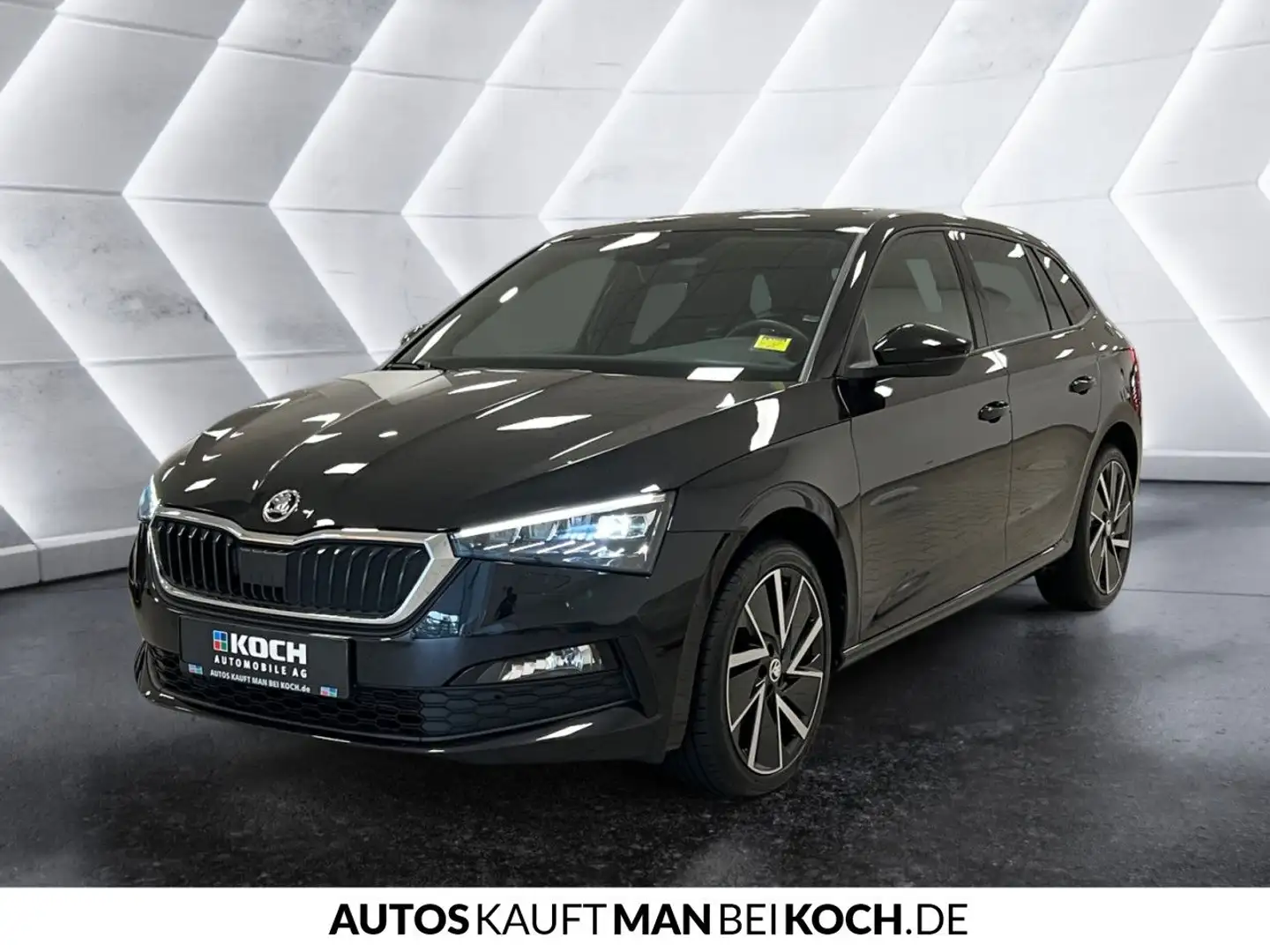 Skoda Scala 1.5 TSI DSG Style PDC V+H NAVI LED KLIMAAUT Noir - 2