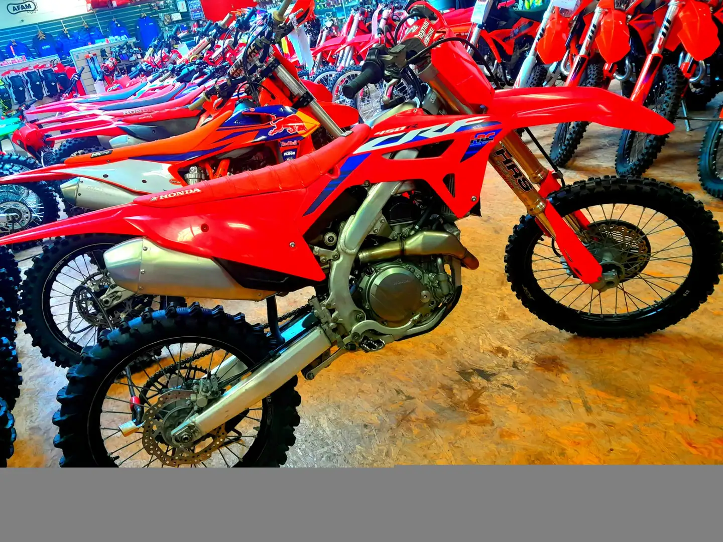 Honda CRF 450 Rouge - 1