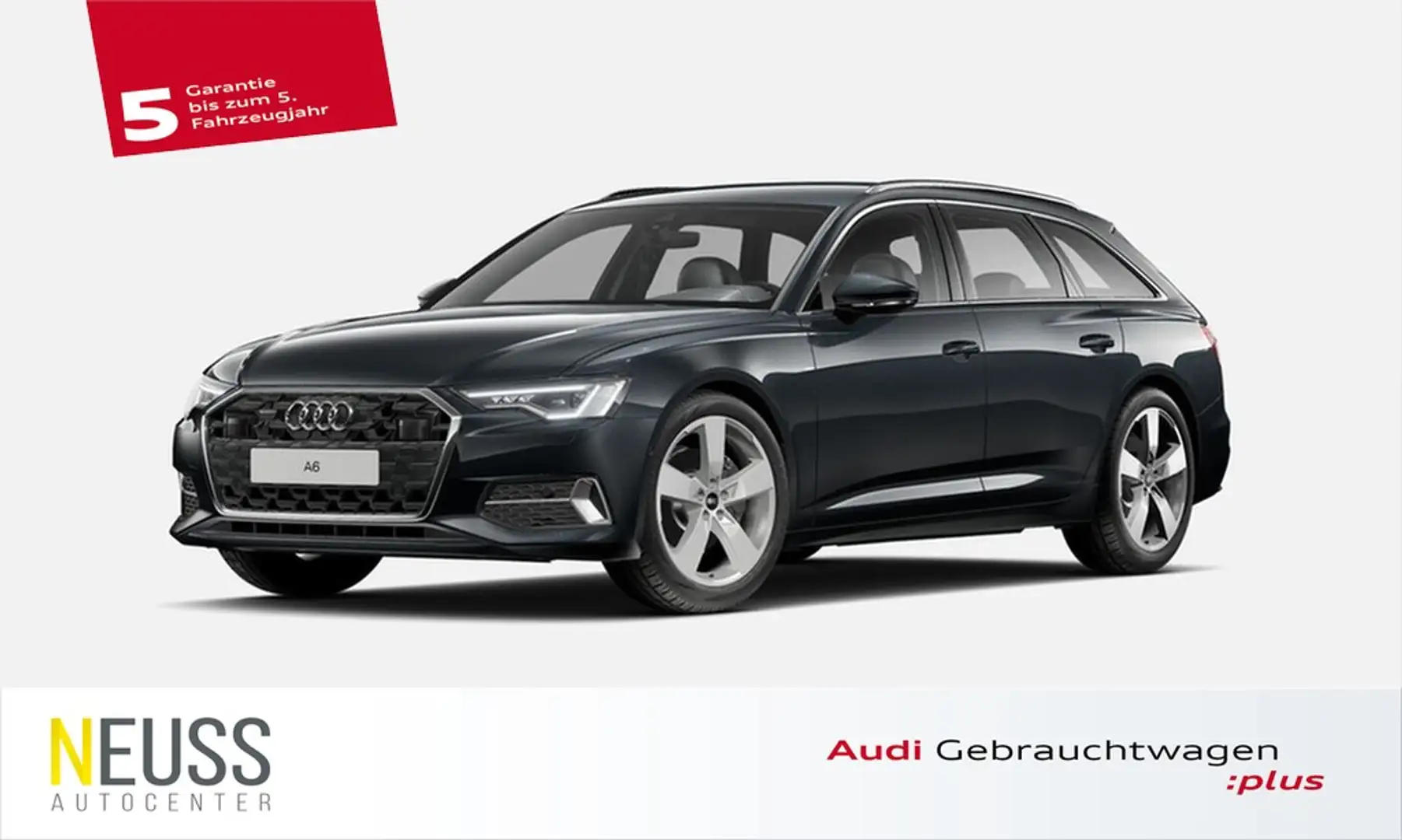 Audi A6 Avant 45 TFSI quattro S line SOMMER+AHK+ACC+ Grau - 1