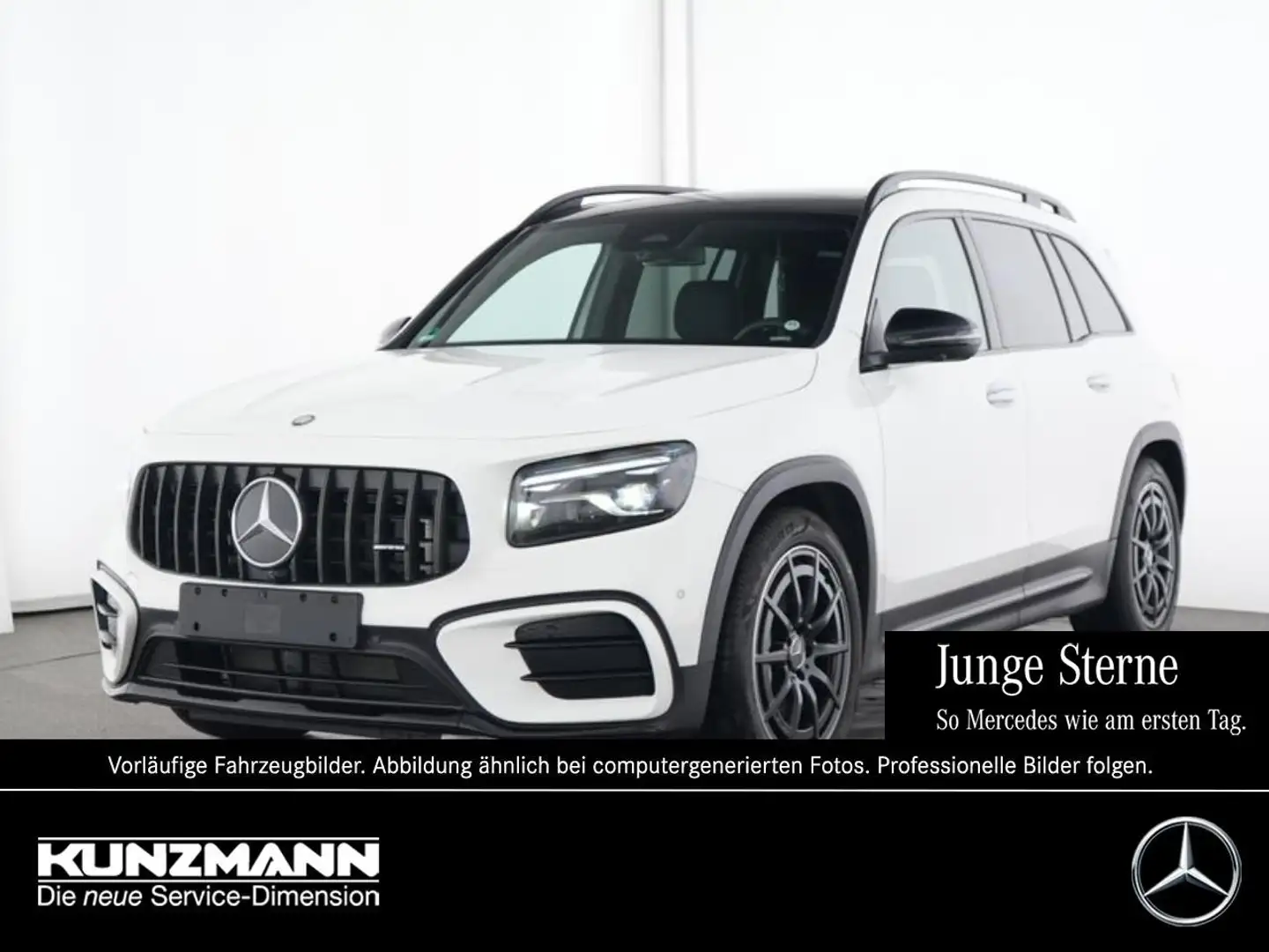 Mercedes-Benz GLB 35 AMG 4M Night Panorama Standhzg HUD 360° Weiß - 1