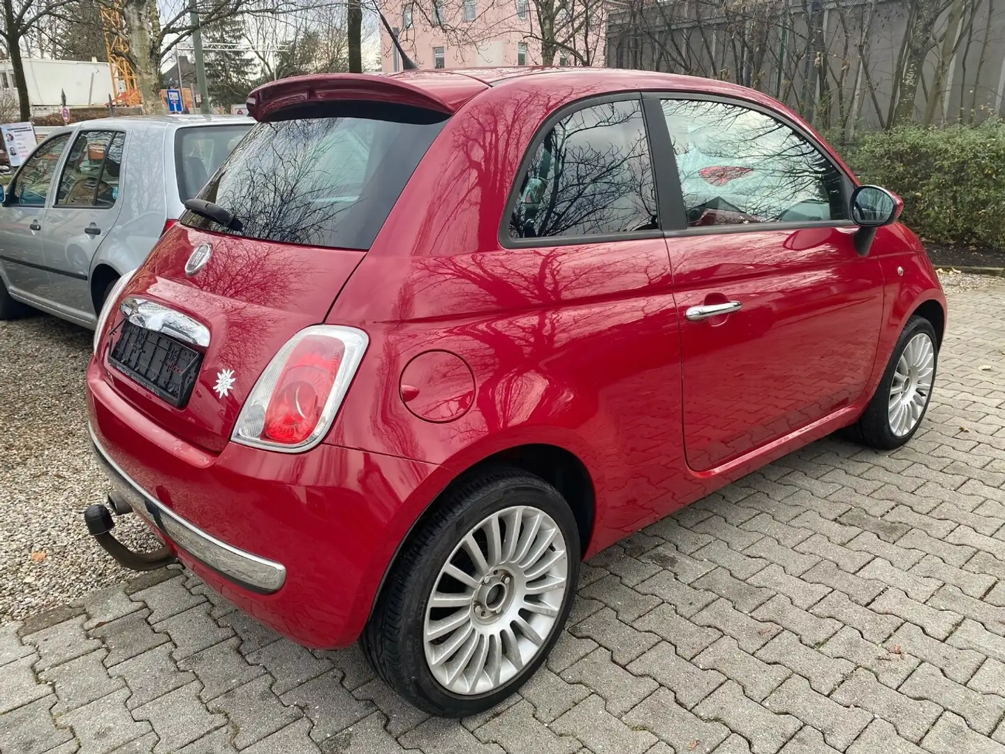 Fiat 500 1.2 Sport TÜV 12.2026+ALU+AHK+Klima! Rot - 2