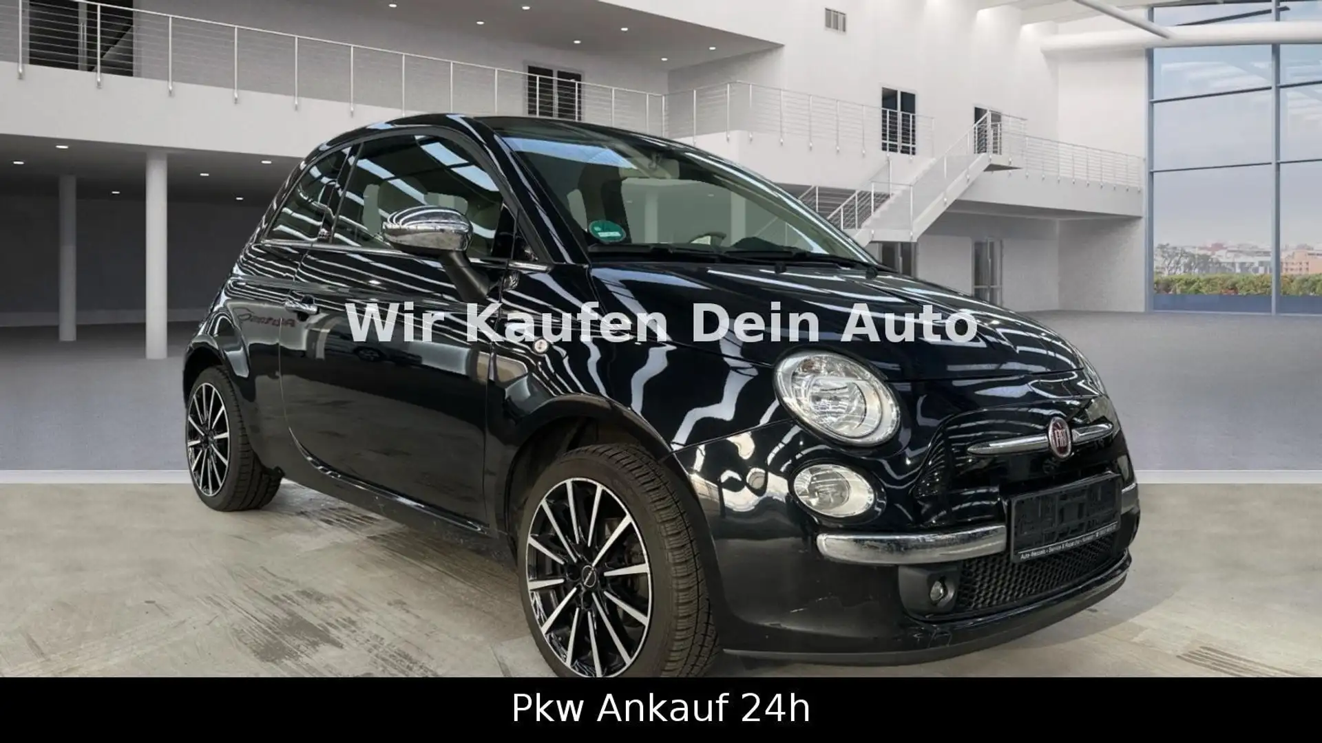 Fiat 500C Lounget*TüvNeu*Inspektion*12 Garantie* Noir - 1