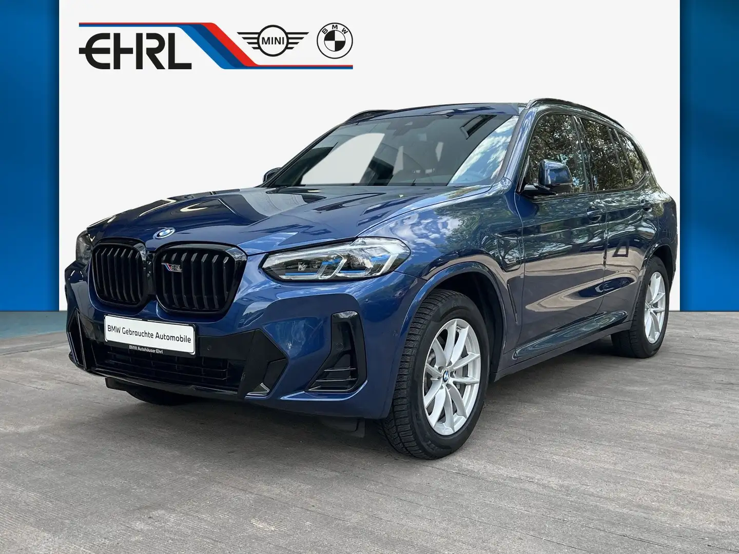 BMW X3 xDrive30e M SPORT LASER HEAD-UP AHK HIFI Blau - 1