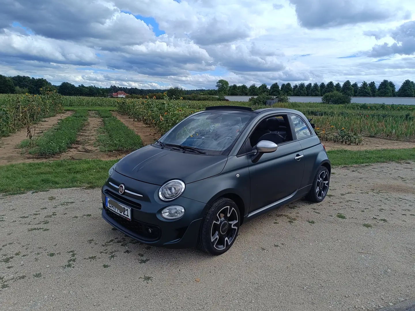 Fiat 500C 500 C 1.0 GSE Hybrid Sport Grün - 1