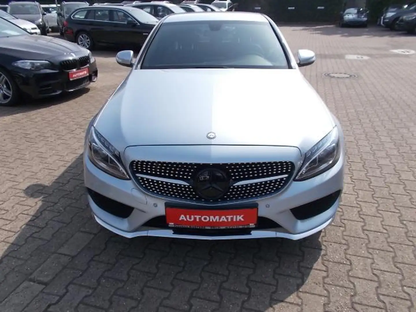 Mercedes-Benz C 180 C180 AMG Line, LED NAVI Park Ass Aluf.19" Silber - 2