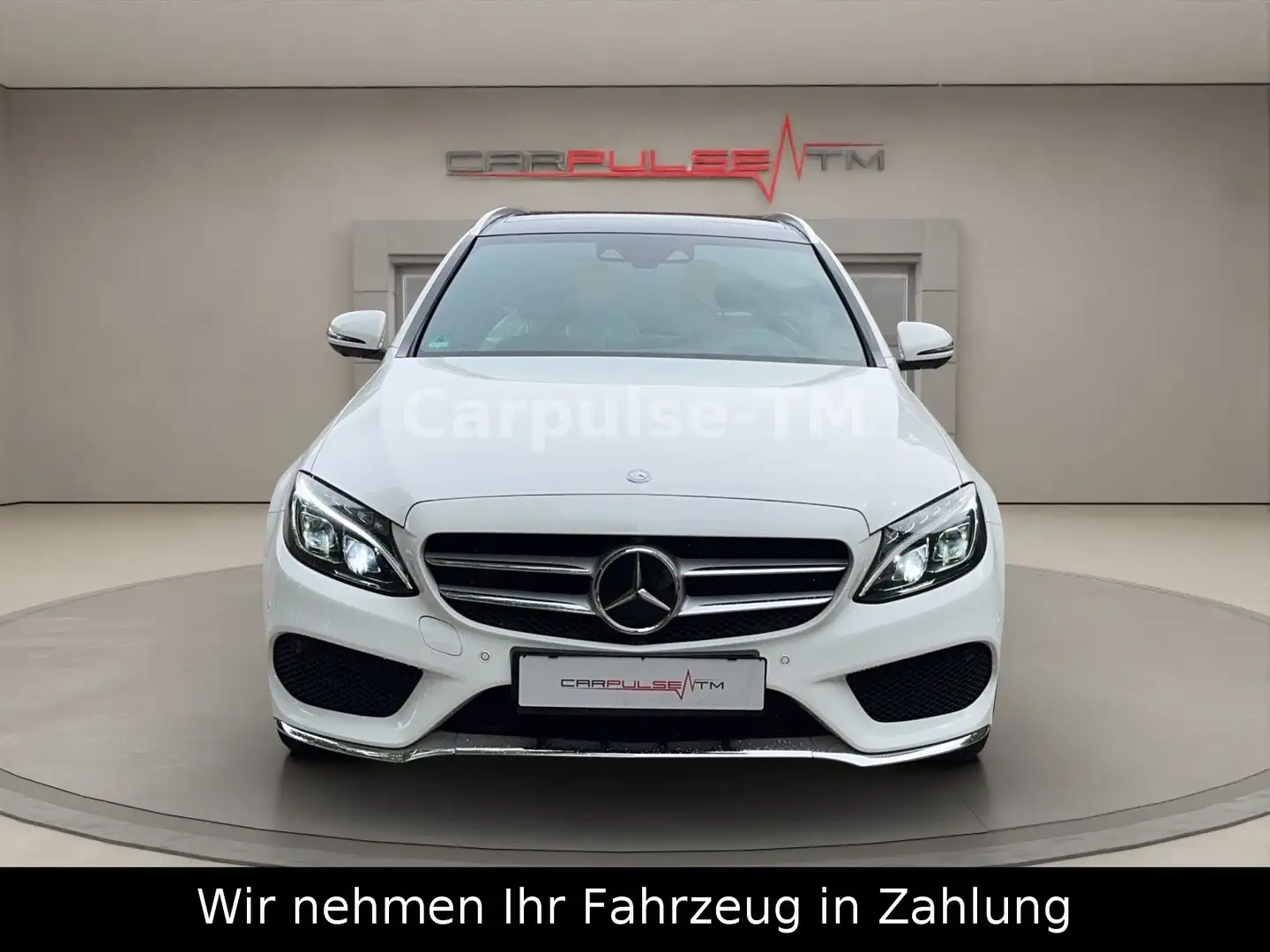 Mercedes-Benz C 400 T 4Matic AMG LINE-Distronic-360 Grad 333PS Blanco - 2