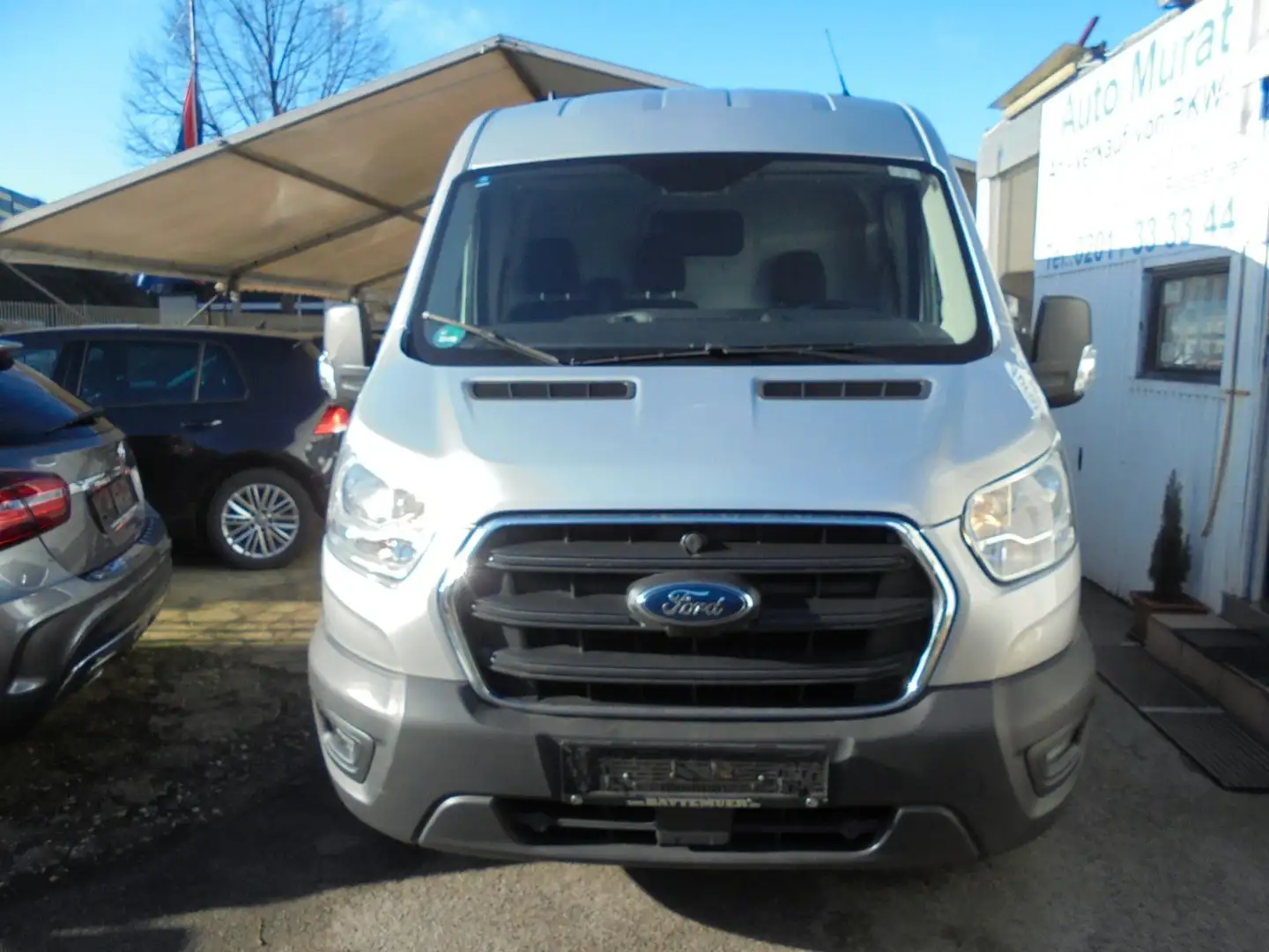 Ford Transit Kasten 350 L3 Trend Hochd. Klima Kamera Silber - 2