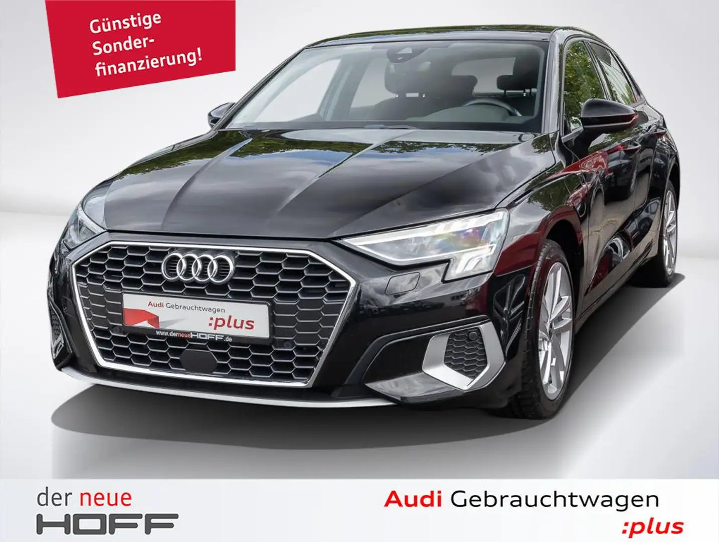 Audi A3 40 TFSIe advanced Pano Virtual LED Navi ACC 17 Zol Black - 1