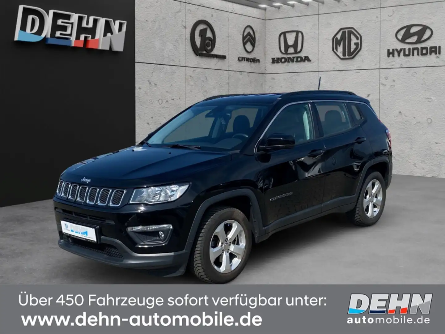 Jeep Compass 1.4 MultiAir Longitude Winterpaket AHK Nero - 2