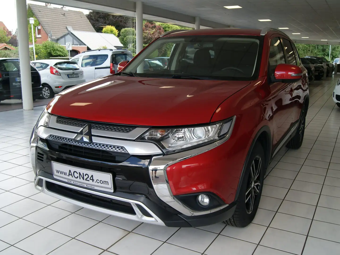 Mitsubishi Outlander Navi Kamera AHK Красный - 1