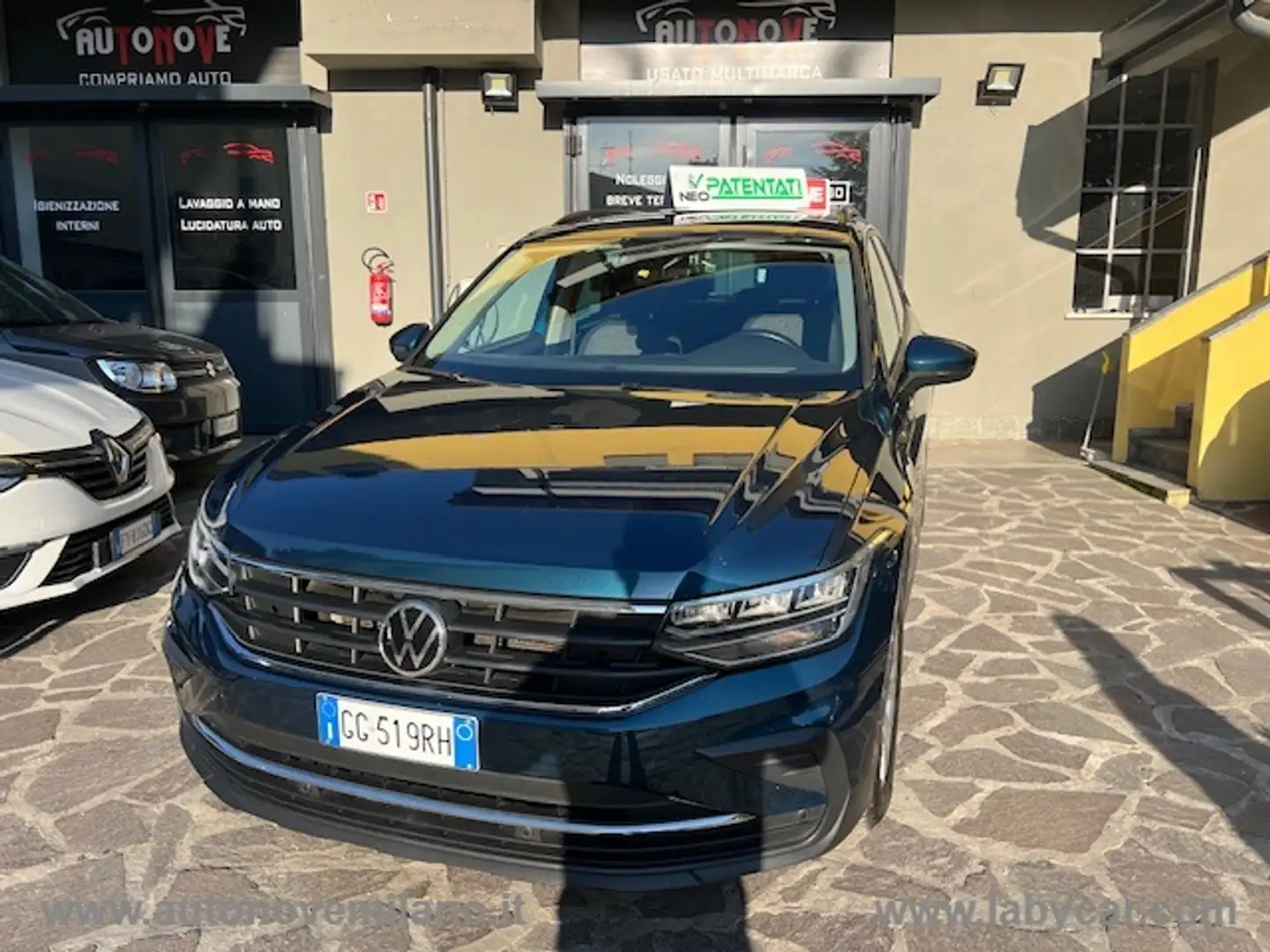Volkswagen Tiguan 2.0 TDI 150CV SCR DSG Life PREZZO REALE-WWW.AUTONO Blu/Azzurro - 1