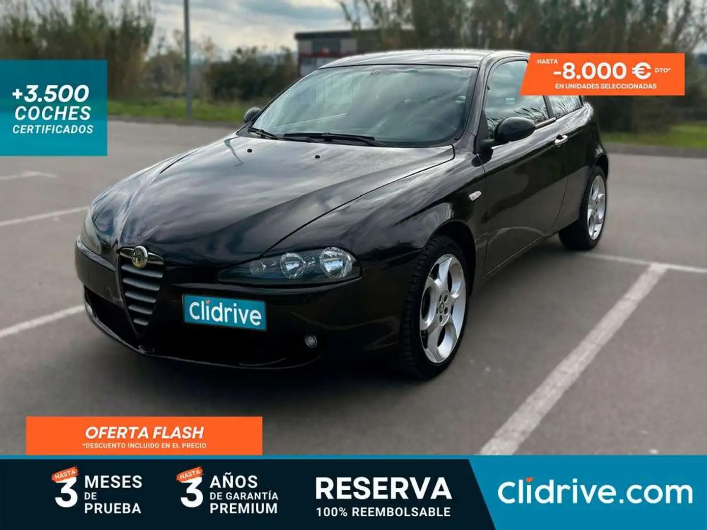 Alfa Romeo 147 1.6 TS Distinctive Negro - 1
