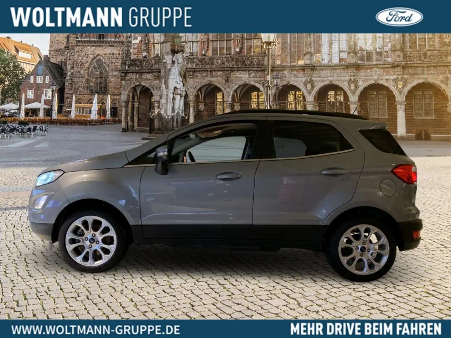 Ford EcoSport Titanium 1.0 EcoBoost EU6d, Navigation, Sitzheizun Zilver - 2
