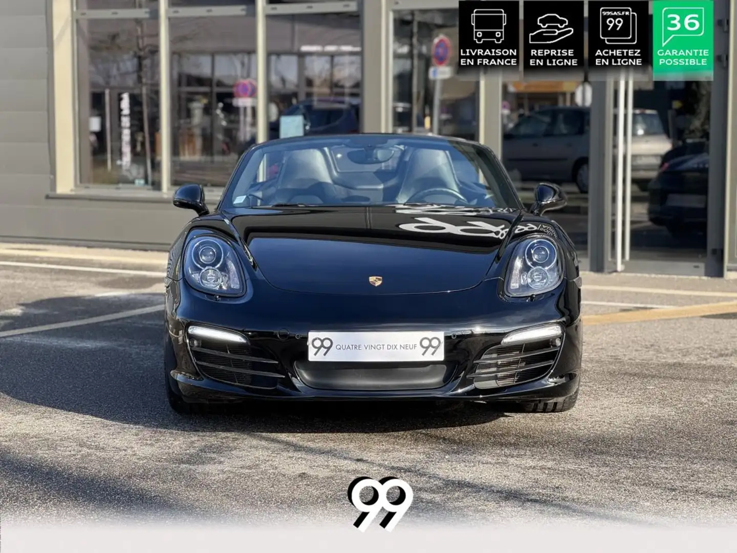 Porsche Boxster S PDK Burmester Sieges ventile chauffant Sport Chr Noir - 2