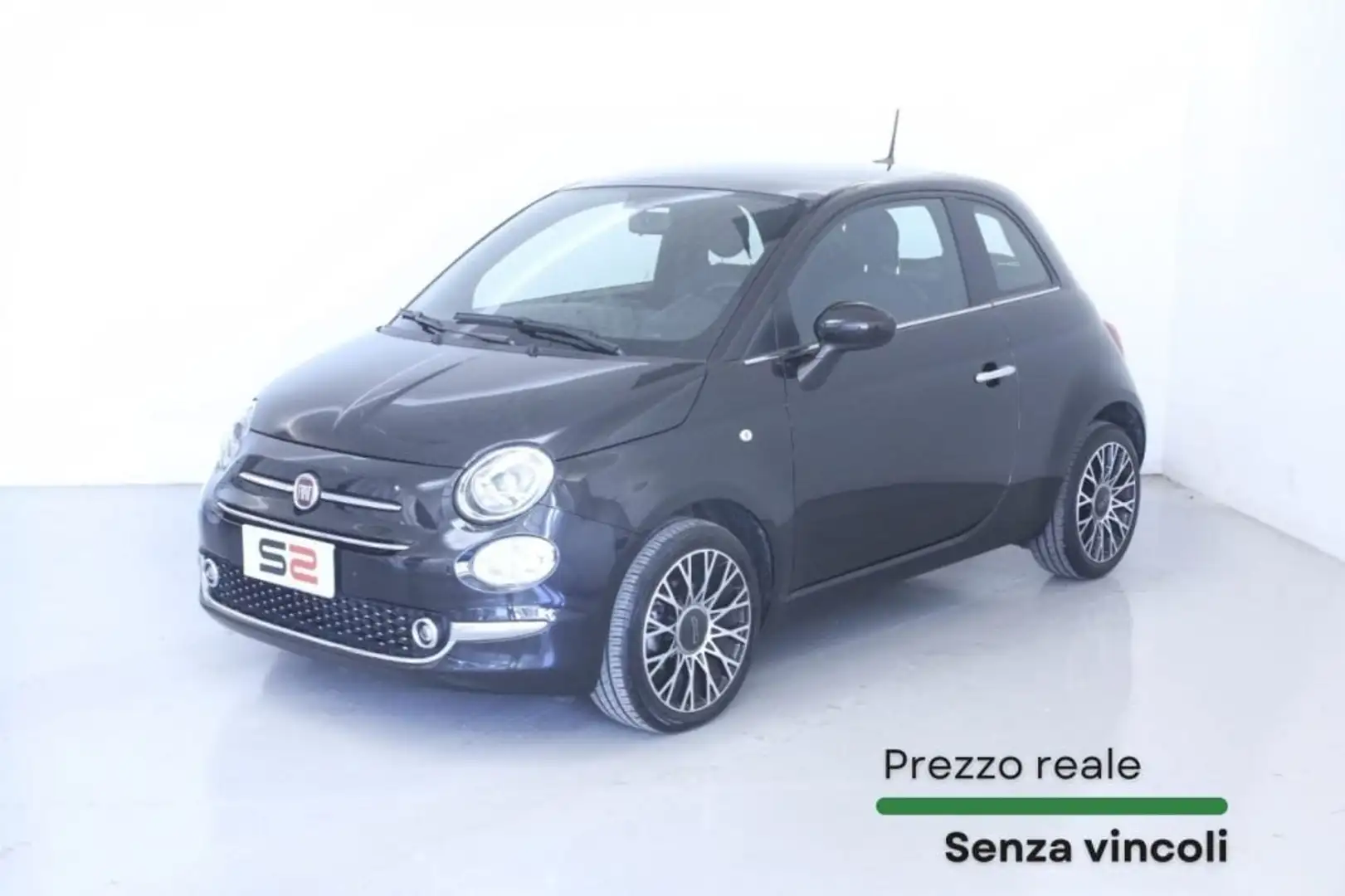 Fiat 500 1.0 Hybrid NEOPATENTATI Tetto/Sensori/Cerchi da 16 Negro - 1